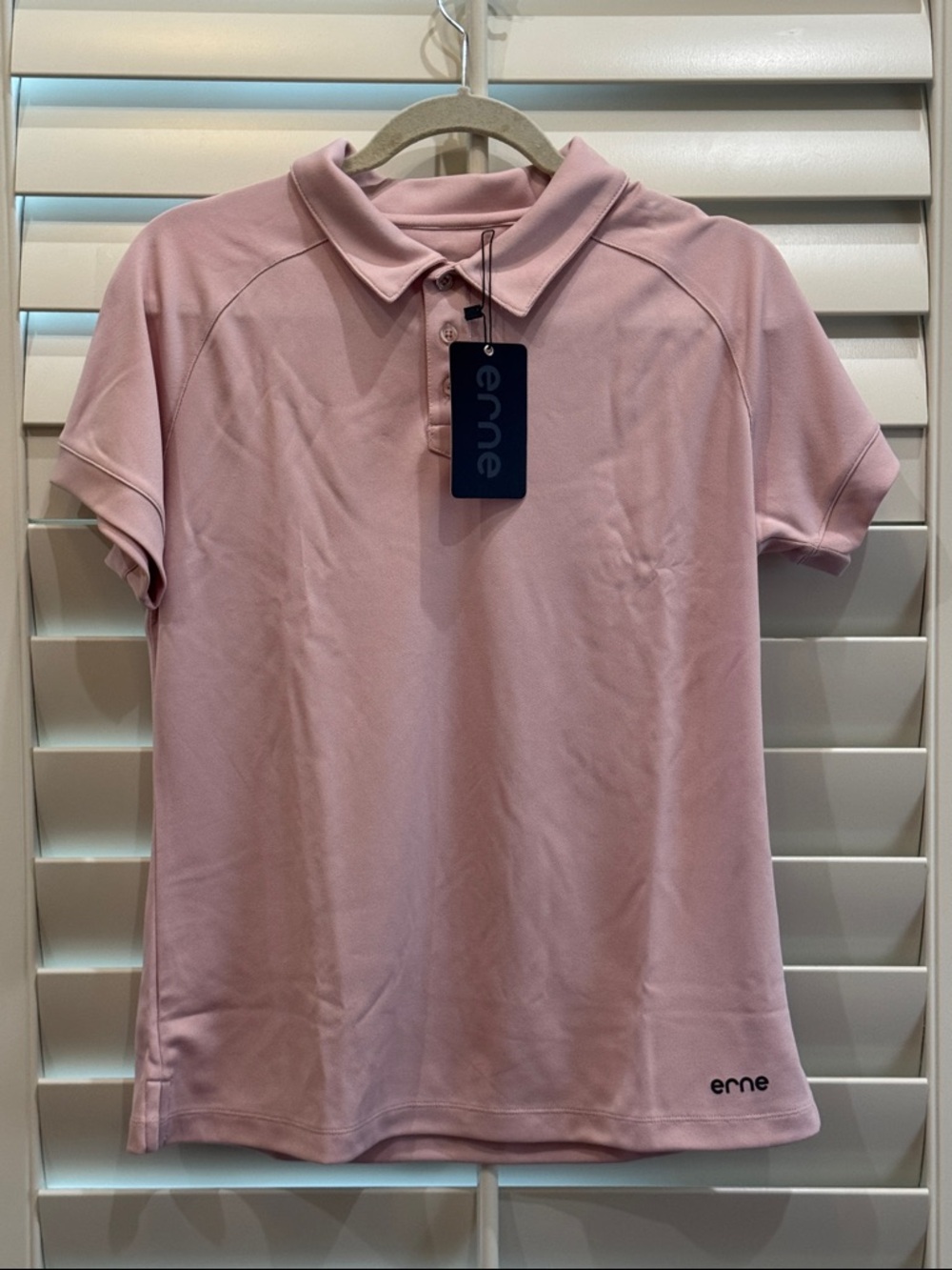 Erne Women's Pink Clay Polo Shirt